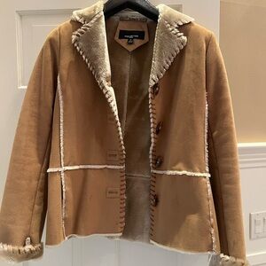 Faux Suede Jones NY Jacket